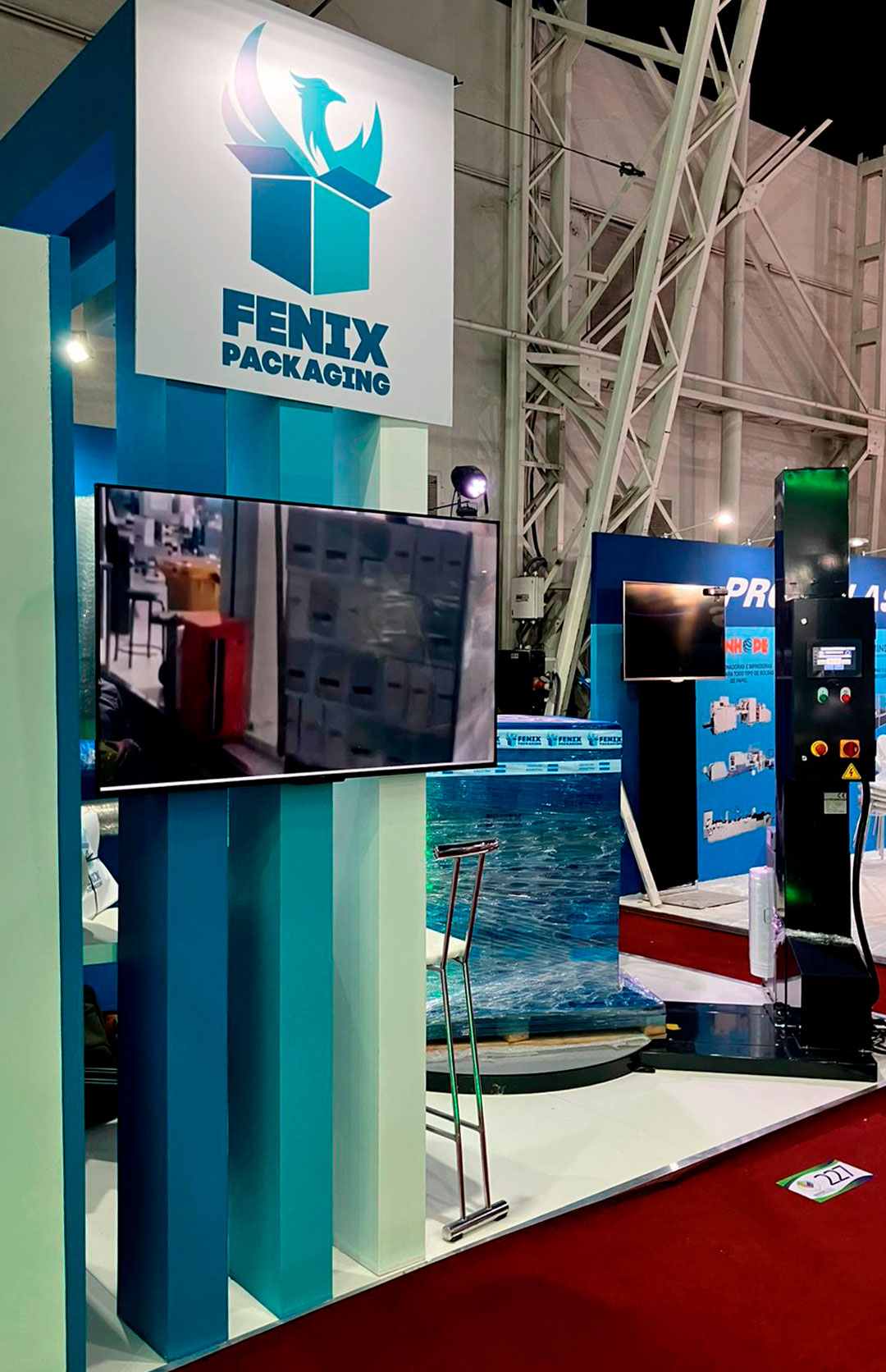 diseño y construccion de stands